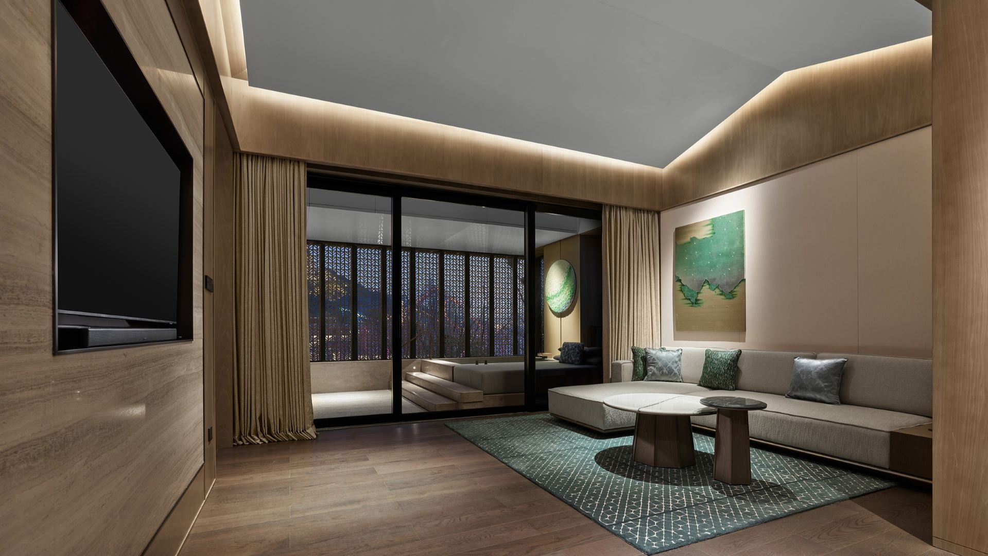 BTCNSS 天狮别院客厅Lake View Suite